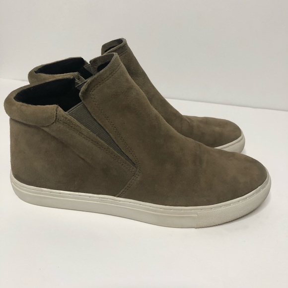 Kenneth Cole Shoes - Kenneth Cole Green Suede High Top Sneaker Shoes